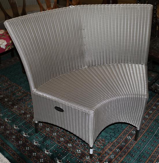 Small Westminster conservatory settee